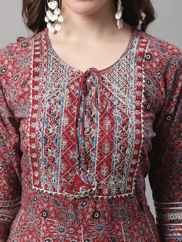 Jasmeen 9376 Fancy Cotton Kurti With Bottom Dupatta Collection